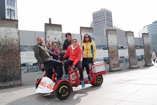 Jetbike Berlin fun bike beer bike - Starting at the Brandenburg Gate