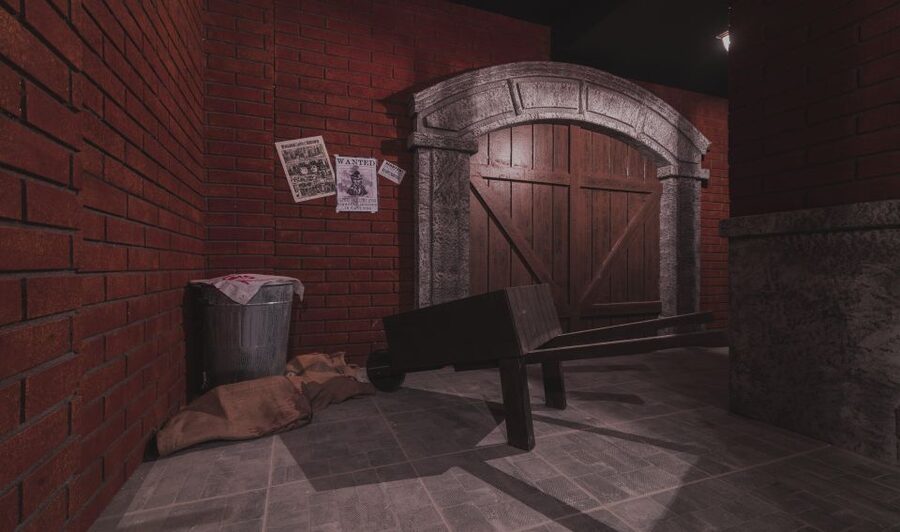 Live escape room - Choosing between Jack the Ripper, Castle Black, and Tutankhamun