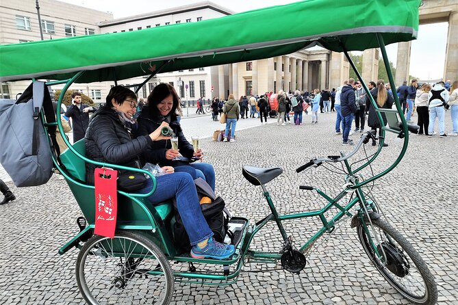 One Up to 3 Rickshaws(6 GUESTS)-Taylor Made Rickshaw Berlin Tour - Holocaust Memorial and Brandenburg Gate