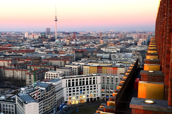 Panoramapunkt Berlin Admission Ticket - The Panorama Café and the upper terrace