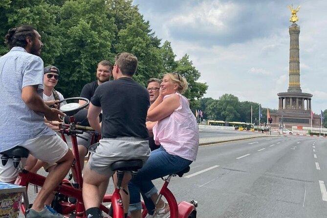 Party and Beer Bike Private Sightseeing Tour Berlin with Pick-up - What the route can show you