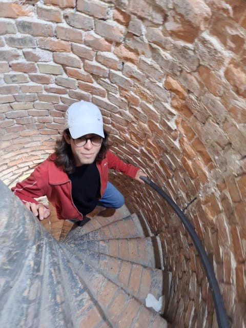 Private Berlin Street Food Bike Tour - Climbing Zionskirche for a different view of Berlin