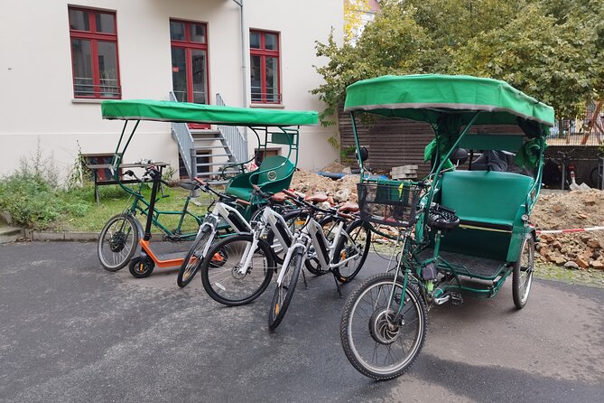 Private Guide Up to Group 6 - ONE Rickshaw, (E)Bikes, E-Scooters - From the TV Tower to Berlin’s Old Center