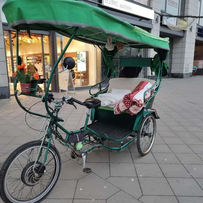 Private (Multi) Rickshaws with Pick-up Hotel - Alexanderplatz and the TV Tower
