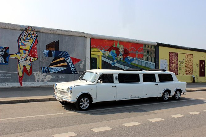 Private Tour: Berlin by Trabant Stretch-Limousine - East Side Gallery adds color and more Wall photographs