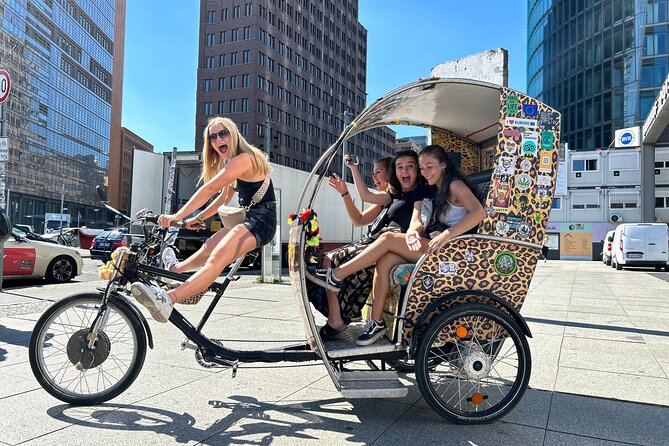 Rickshaw Sightseeing City Tours Berlin - Rikscha Tours - Why a rickshaw works so well in Berlin