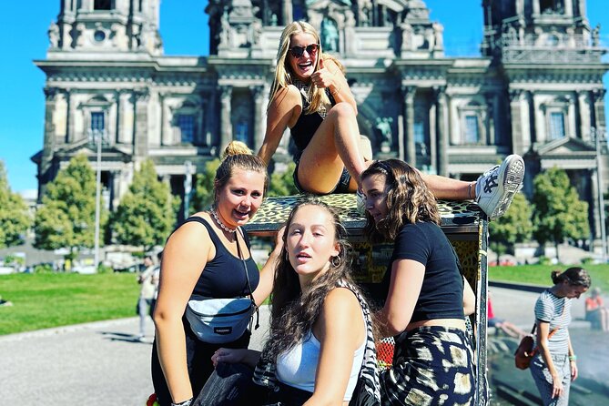 Rickshaw Sightseeing City Tours Berlin - Rikscha Tours - Alexanderplatz and the Berlin Wall