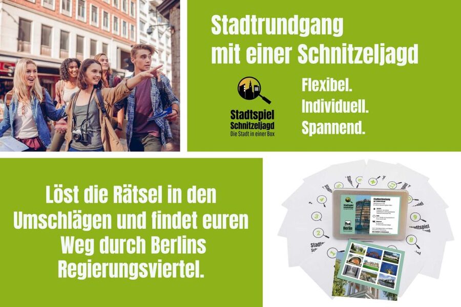 Scavenger Hunt through Berlin's Government District - Starting at the Russian Embassy and Unter den Linden