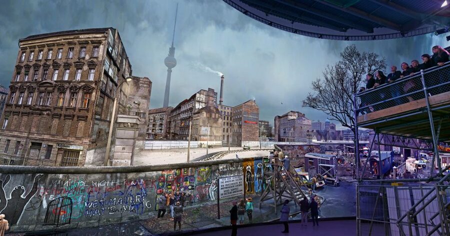 THE WALL: asisi Panorama Berlin Ticket - Three rooms and the artist’s documentary